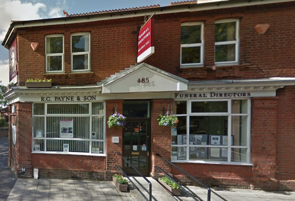R C Payne & Son Funeral Directors, Bitterne
