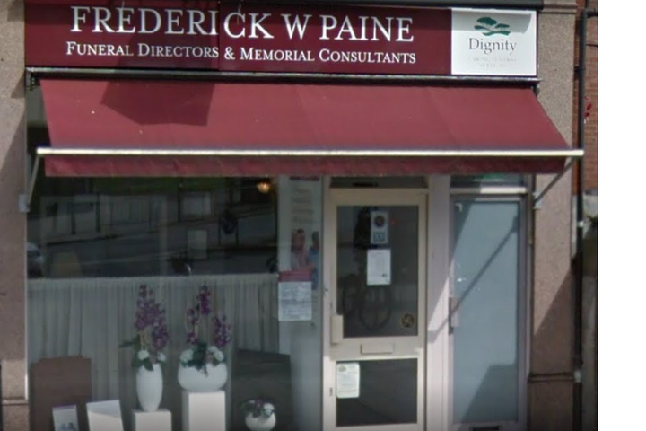 Frederick W Paine Funeral Directors, New Malden