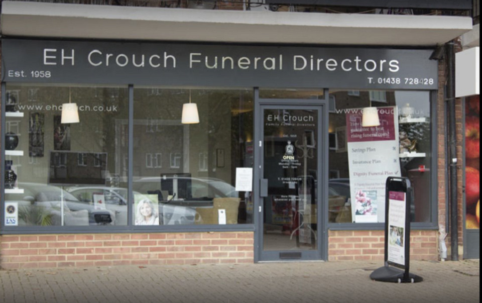 E H Crouch Funeral Directors, Stevenage