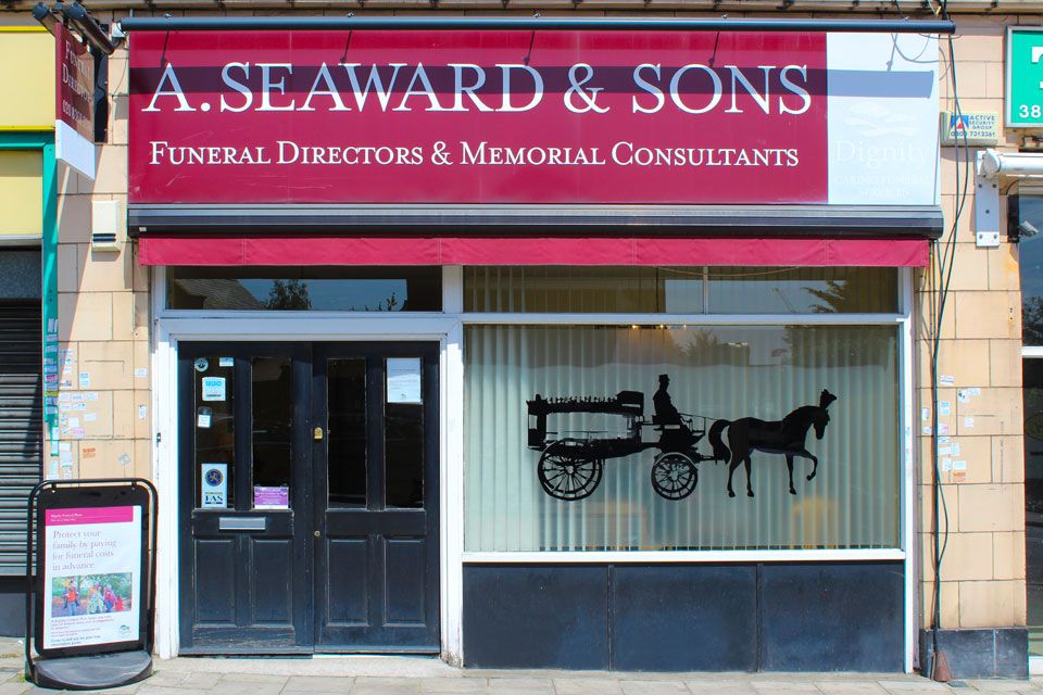 A Seaward & Sons Funeral Directors. New Southgate