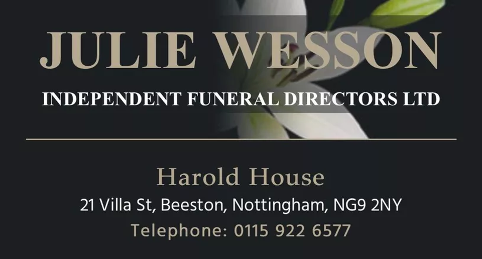 Julie Wesson Independent Funeral Directors, Beeston, funeral director in Nottinghamshire