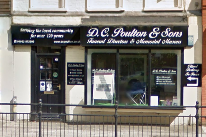 D C Poulton & Sons Funeral Directors, Epping
