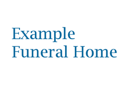 Example Funeral Home
