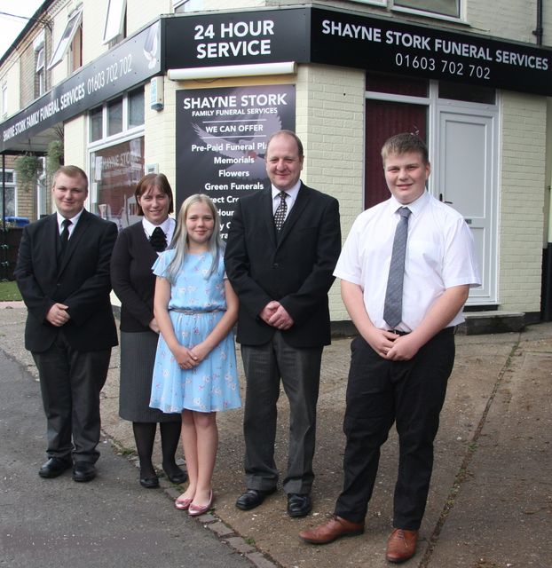 Shayne Stork Family Funeral Services, funeral director in Norfolk