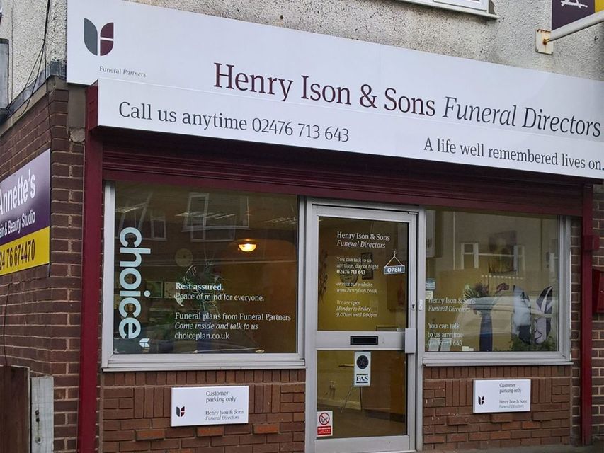 Henry Ison & Sons Funeral Directors, Allesley Old Road