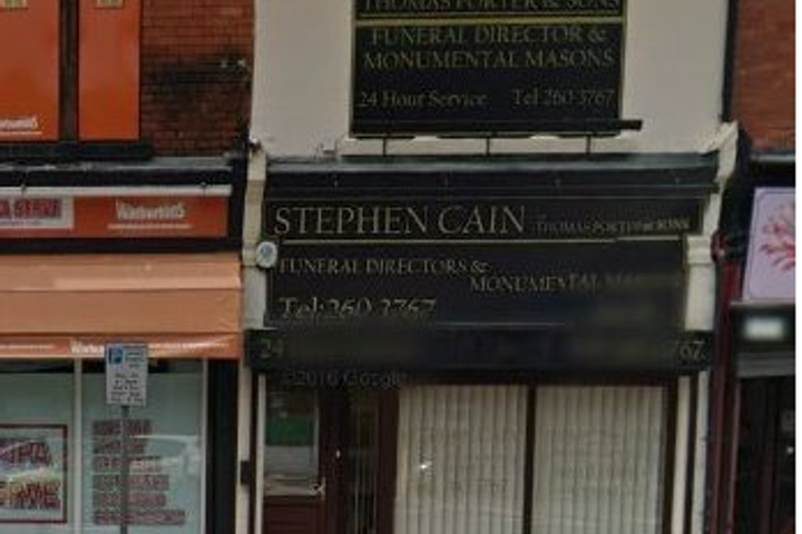 Stephen Cain Funeral Service