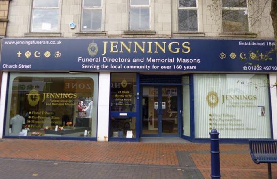 Jennings Funeral Directors, Bilston