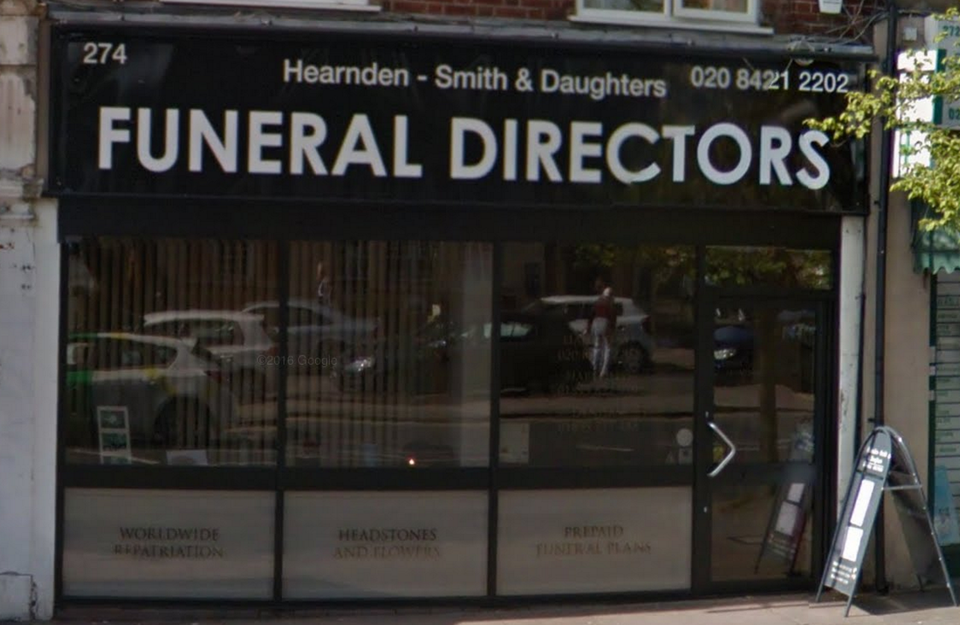 Hearnden Smith & Daughters Funeral Directors, Hatch End