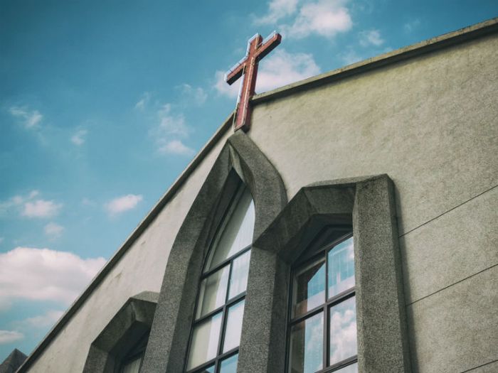 exterior of a chapel