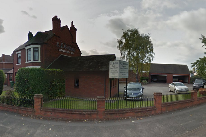 A.J. Sellman Family Funeral Directors, Cannock
