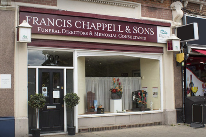 Francis Chappell & Sons Funeral Directors, Lewisham High Street