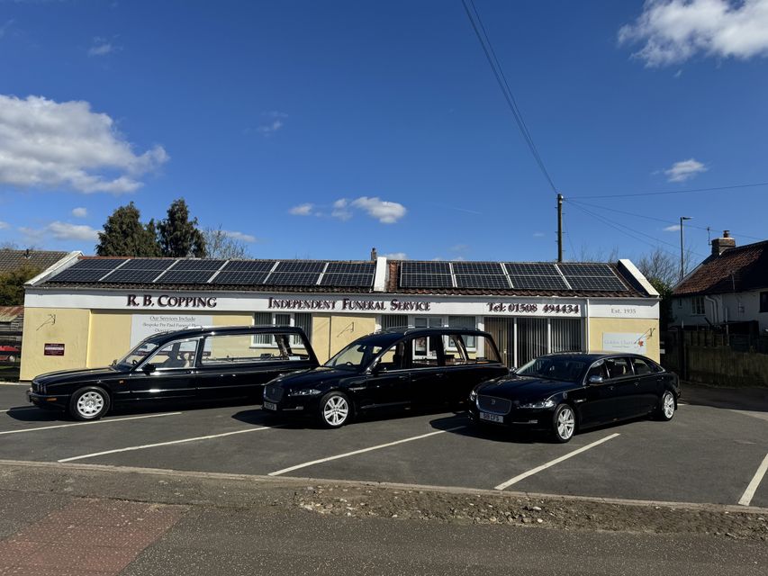 R. B. Copping Independent Family Funeral Service, Poringland, funeral director in Norfolk