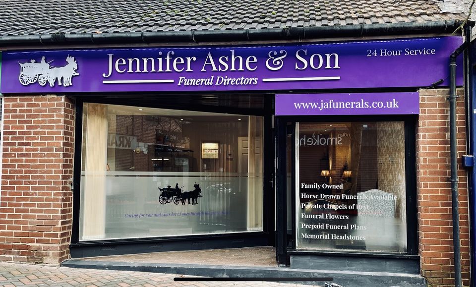 Jennifer Ashe & Son Funeral Directors, Hednesford, funeral director in Staffordshire