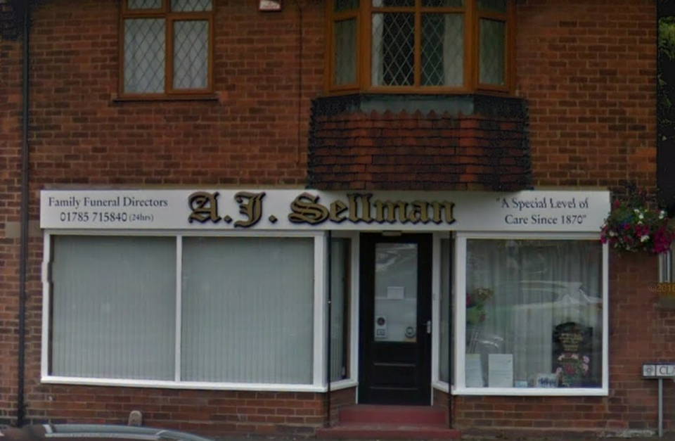 A.J. Sellman Family Funeral Directors, Penkridge