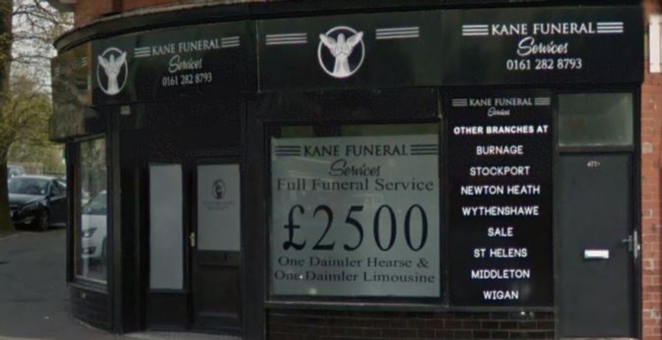Kane Funeral Services Withington
