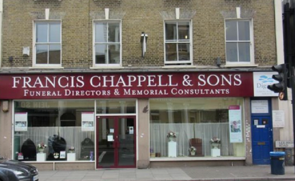 Francis Chappell & Sons Funeral Directors, Lee High Road