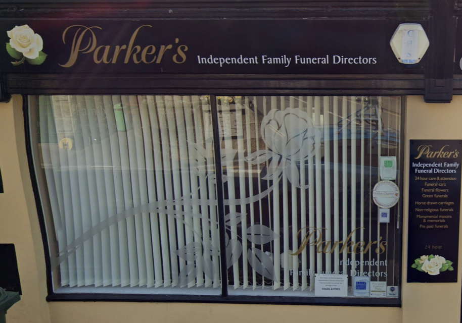 Parkers Independent Family Funeral Directors, Bovey Tracey
