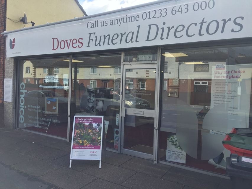 Doves Funeral Directors, Ashford
