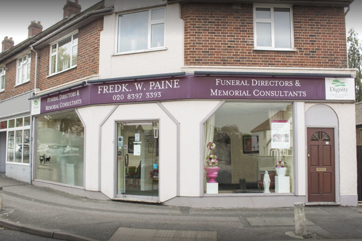 Frederick W Paine Funeral Directors, Chessington