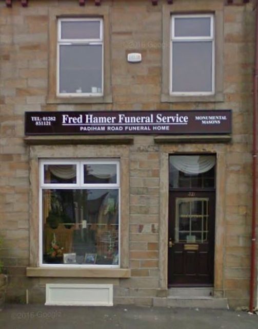 Fred Hamer Funeral Services, Burnley