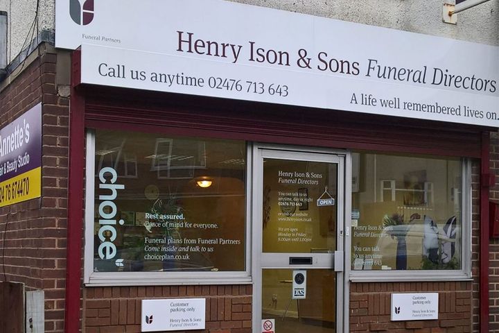 Henry Ison & Sons Funeral Directors, Allesley Old Road