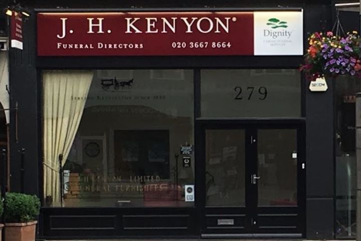 J H Kenyon Funeral Directors, Kensington