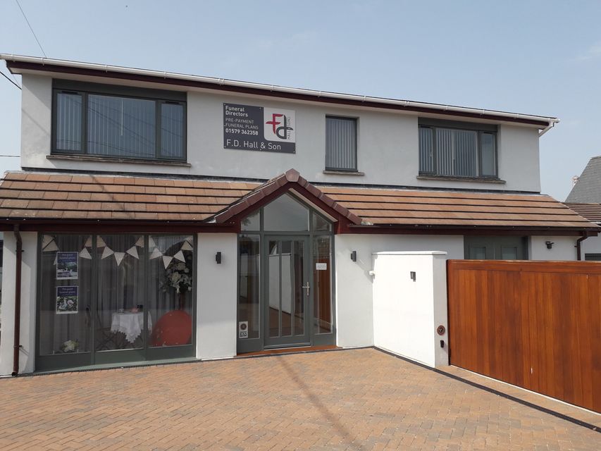 F D Hall & Son Ltd, funeral director in Cornwall