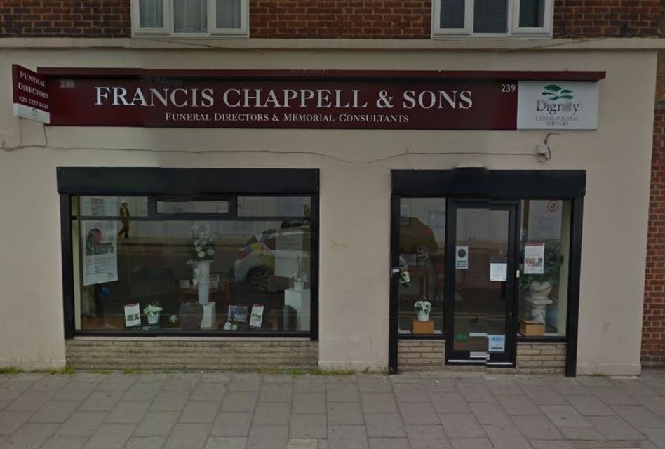 Francis Chappell & Sons Funeral Directors, Walworth