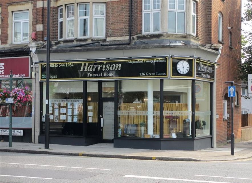 Harrison Funeral HomeWinchmore Hill exterior
