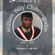 William    Chibvongodze
