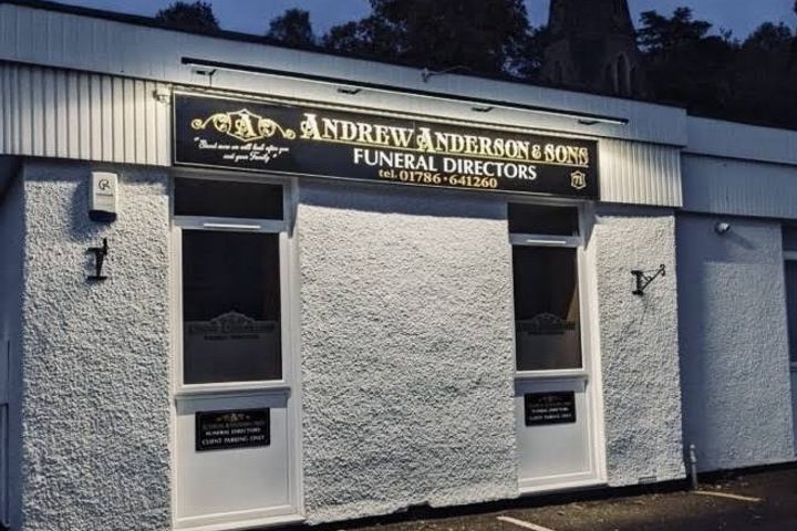 Andrew Anderson & Sons Funeral Directors, Bridge of Allan