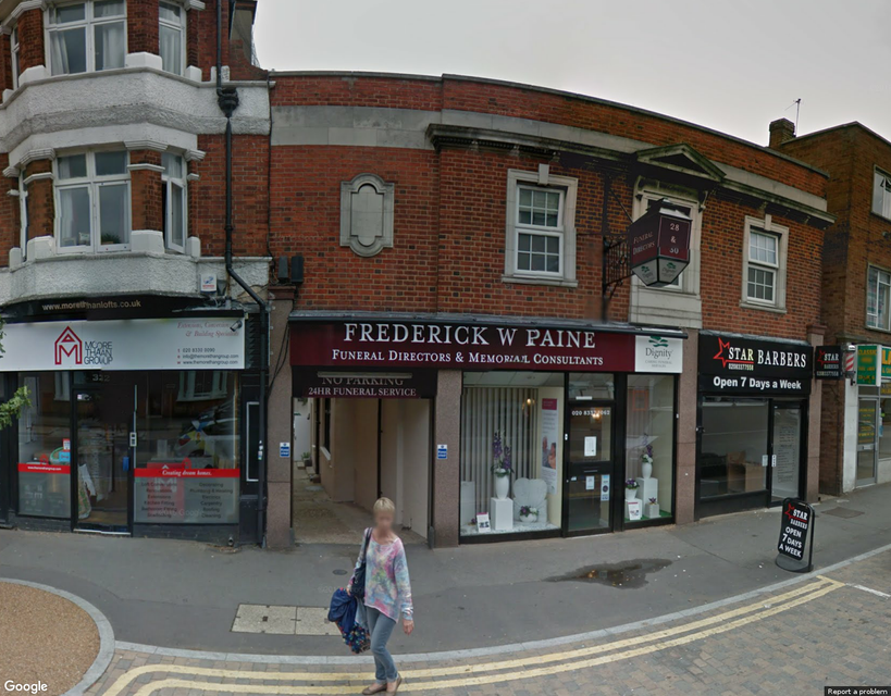 Frederick W Paine Funeral Directors, Worcester Park