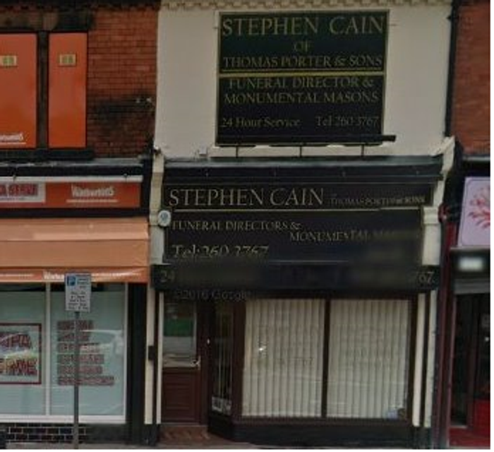 Stephen Cain Funeral Service