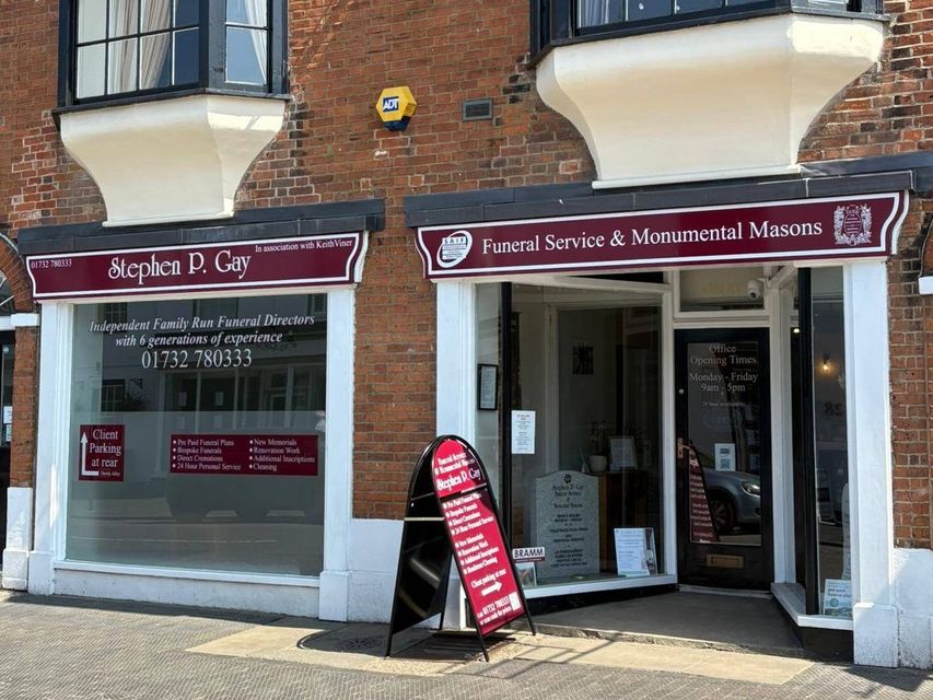 Stephen P Gay Funeral Service, West Malling, funeral director in Kent