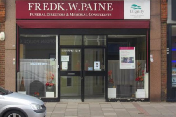 Frederick W Paine Funeral Directors, Morden