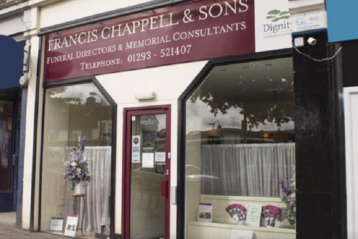 Francis Chappell & Sons Funeral Directors, Crawley High Street