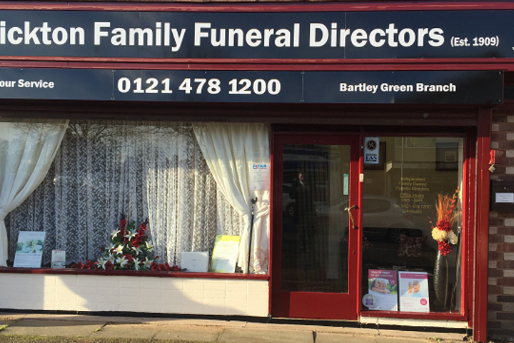Hickton Family Funeral Directors, Bartley Green