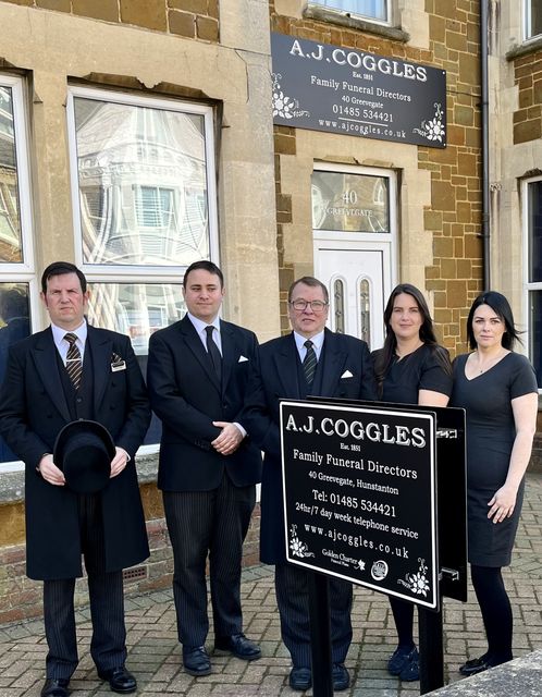 A.J Coggles, Hunstanton, funeral director in Norfolk