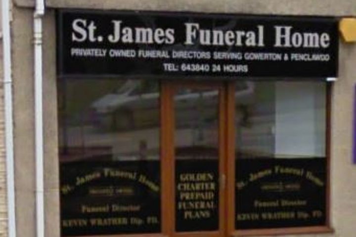 St James Funeral Home, Gowerton