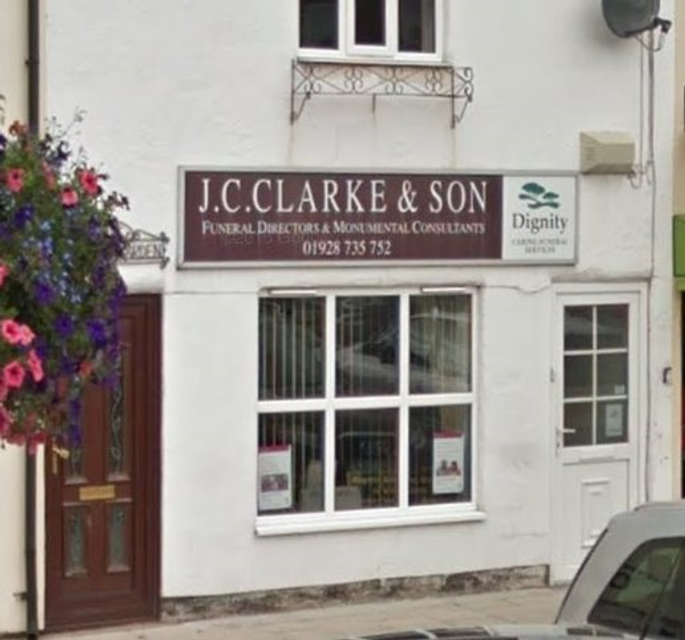 J C Clarke & Son Funeral Directors, Frodsham Main St