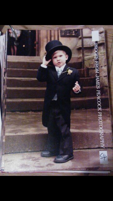 Craig started young but not this young