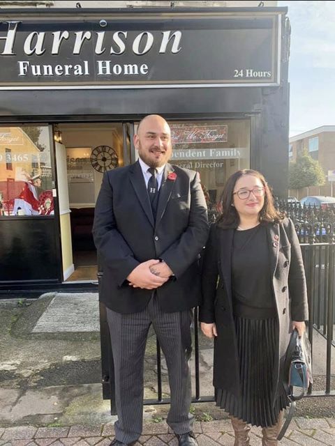 Enfield MP visits Harrison Funeral Home offices 