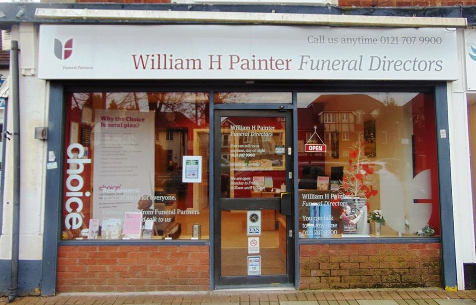 William H Painter Funeral Directors, Dovehouse Parade