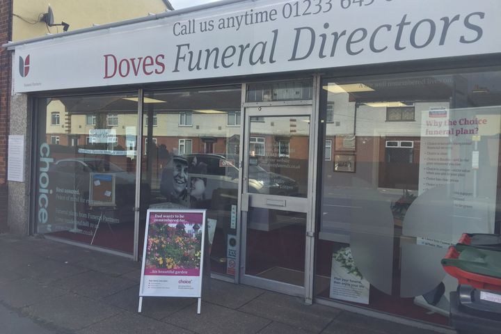 Doves Funeral Directors, Ashford