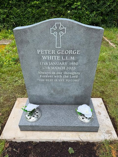 Beautifully sculptured headstones, cleaning and renovations