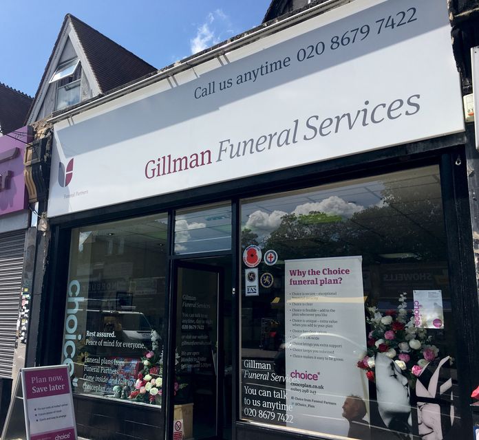 Gillman Funeral Service, Norbury