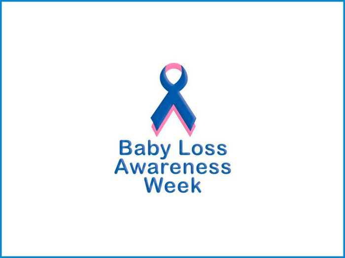 baby loss awareness week logo