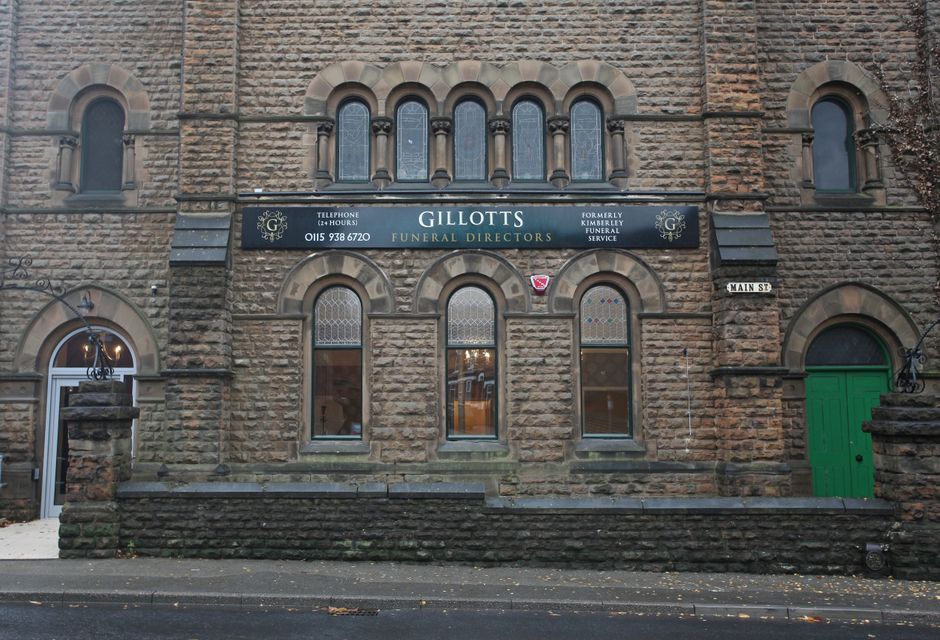 Gillotts Funeral Directors, Kimberley, funeral director in Nottinghamshire