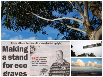 Standing the dead to rest at Australia&rsquo;s Upright Cemetery