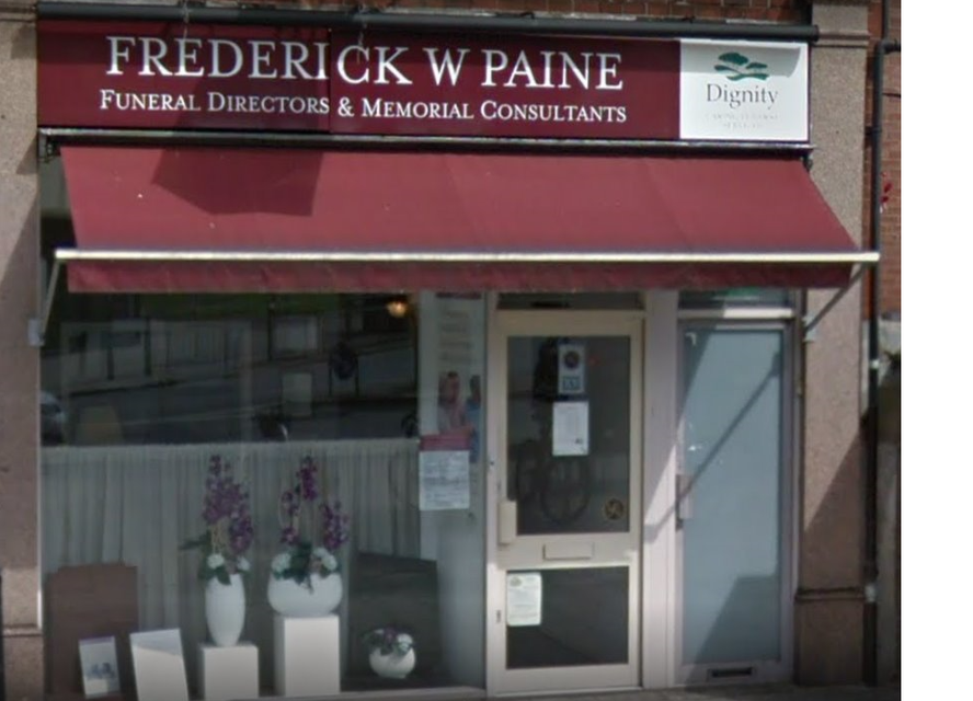 Frederick W Paine Funeral Directors, New Malden